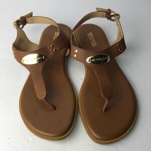 Michael Kors Plate Judy Thong Sandals 6